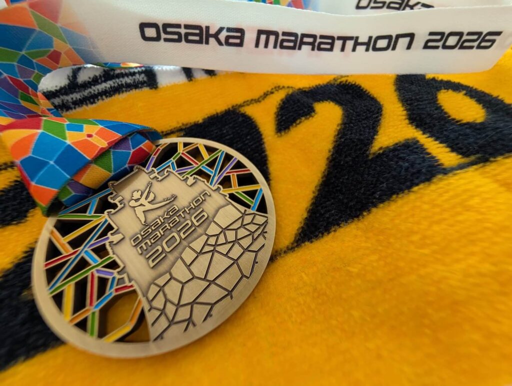 大阪マラソン2026のFinisher Medal